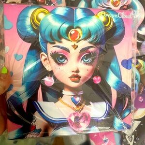 OOAK sailor moon canvas art